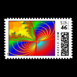 Postage Stamp:  Fractal Graphic II stamps