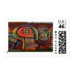Postage Stamp: Graffiti Eyes