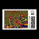 Postage Stamp: "Layering of Stars" stamps