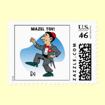 Postage Stamp:  Mazal Tov