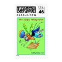 Postage Stamp_Mrs. Flicker Fireflybrarian stamp