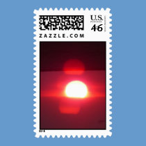 Postage stamp - Red Hot Sunset of New Orleans stamps