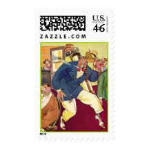 POSTAGE STAMPS Golfer's golf Golfing Sneaking Out