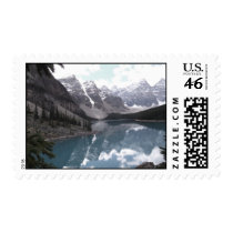 Postage stamps,Moraine lake