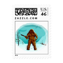 POSTAGE STAMPS Yeti Bigfoot Sasquatch Ab Snowman
