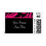 Postage Template **Bold Pink Zebra 2