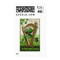 Postage-Vintage St. Patricks Day postage
