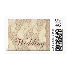 Postage - Vintage Wedding Lace stamp