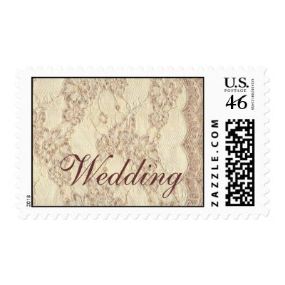 Postage - Vintage Wedding Lace