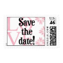 Postage - Wedding - Save the Date - LOVE postage