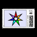 Postage with Septagram stamps