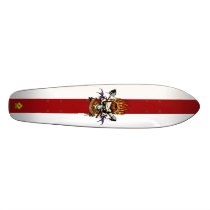 POSTAL 3 DUDE SKULL LONG BOARD SKATEBOARDS