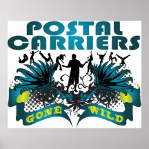 Postal Carriers Gone Wild Posters