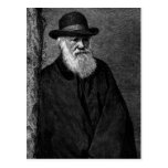 Postal de Charles Darwin