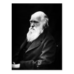 Postal de Charles Darwin