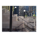 Postal de Chicago Strairway