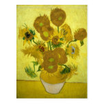 Postal de los girasoles