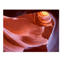 Postal del barranco del antílope