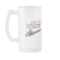 Postal For Chainsaws mugs