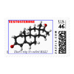 Postal Humor: TESTOSTERONE Postage