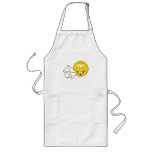 Postal Mailman Smiley Face Apron