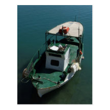 Postal mediterránea del barco