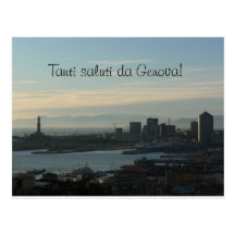 Postal - Saluti DA Génova