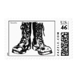 Postal seal the dull military postage