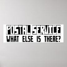 Postal Service What Else Is There? Poster