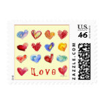 Postal Square 17 Valentine Hearts ... - Customized Postage