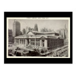 Postal vieja, biblioteca pública, New York City