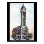 Postal vieja - edificio del cantante, NYC, 1911