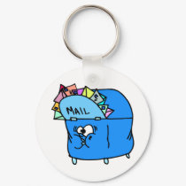 Postal Worker Keychain