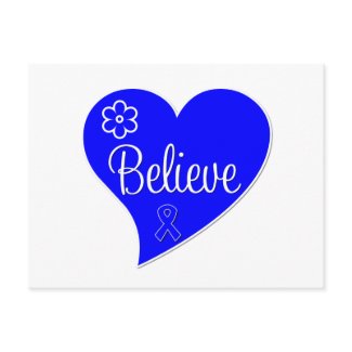 believe postcard