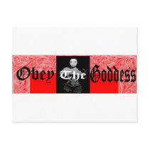 Postcard by Obey_The_Goddess Postcard