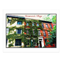 Postcard 4 - Greenwich Village, NYC