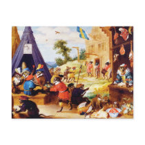Postcard: A Festival of Monkeys by VintagePets Postcard: A Festival of Monkeys
