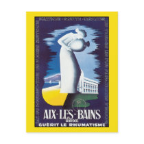 Postcard: Aix-Les-Bains - Healing Waters