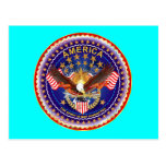 Postcard America Spirit Is Not Forgotten 50 Colors