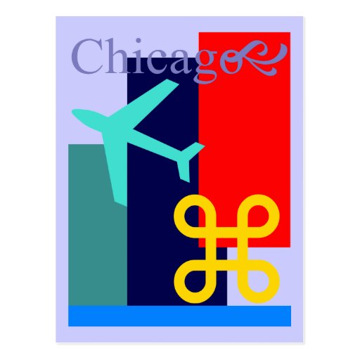 Postcard Announcement Chicago moved move address