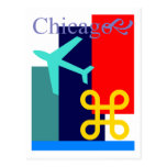 Postcard Announcement Chicago moved move address