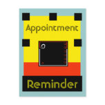 Postcard Appointment Reminder Change front & back