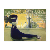 Postcard: Art Nouveau - Privat-Livemont by VintageCabaret Postcard: Art Nouveau - Privat-Livemont