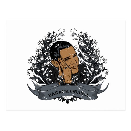 Postcard: Barack Obama