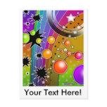 Postcard - BIG BANG BLACK HOLES POP ART