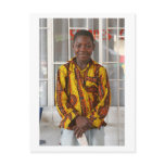 Postcard, "Boy in Yellow, Red and Black Shirt"1247