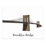 Postcard: Brooklyn Bridge: New York City