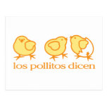Postcard by Los Pollitos Dicen
