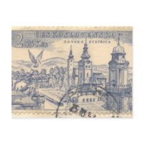 Postcard: Canceled Czechoslovakian Postage