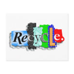 Postcard: Card: "RECYCLE"